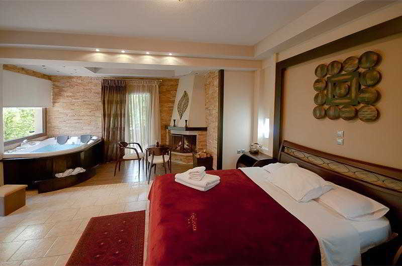 Nostos Hotel Káto Loutrákion Dış mekan fotoğraf